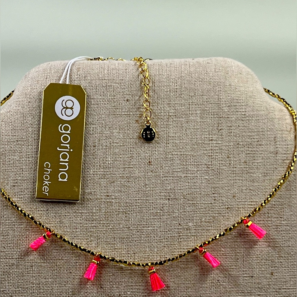 Gorjana Playa Beaded Tassel Choker NWT